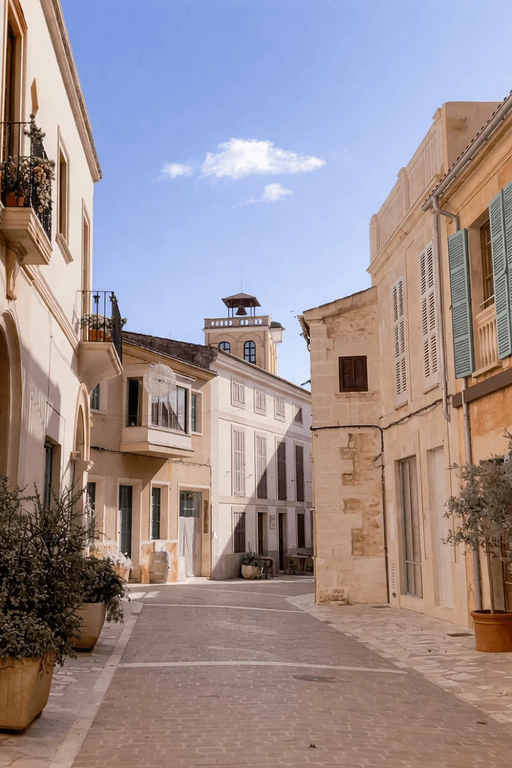 Casas históricas y arquitectura en Santanyí, Mallorca